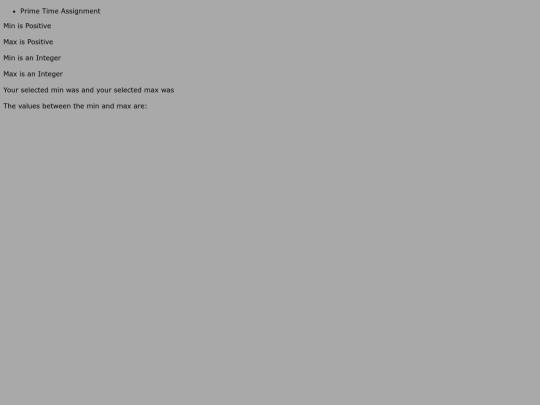 primetime_assignment screenshot