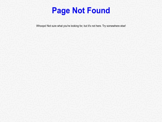 not_found screenshot