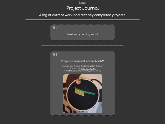 Project_Journal screenshot
