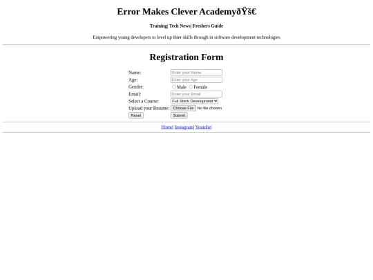 EMP Project/register screenshot
