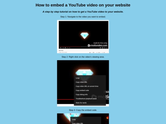 embedtutorial screenshot