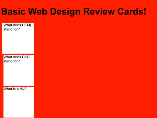 flashcards screenshot