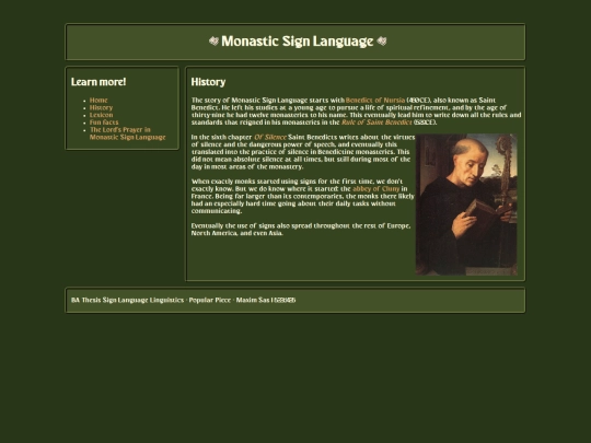 historypage screenshot