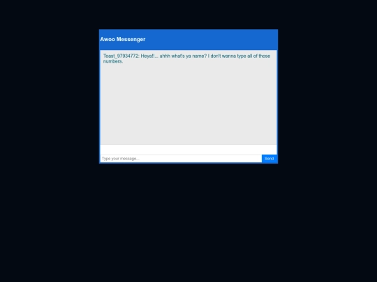 newtest screenshot