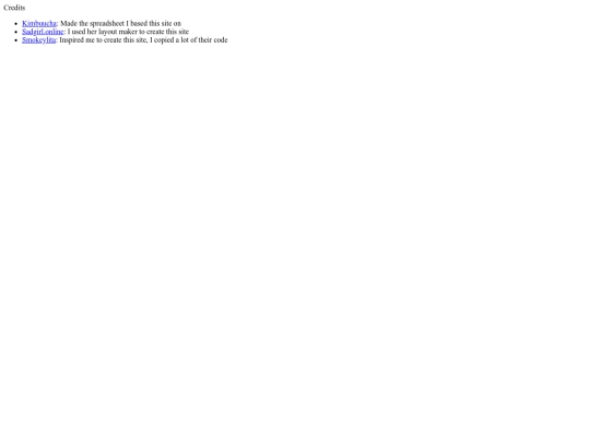 credits screenshot