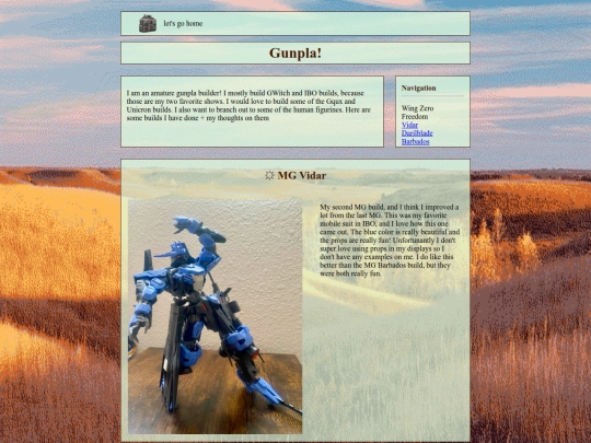 gunpla/Vidar screenshot