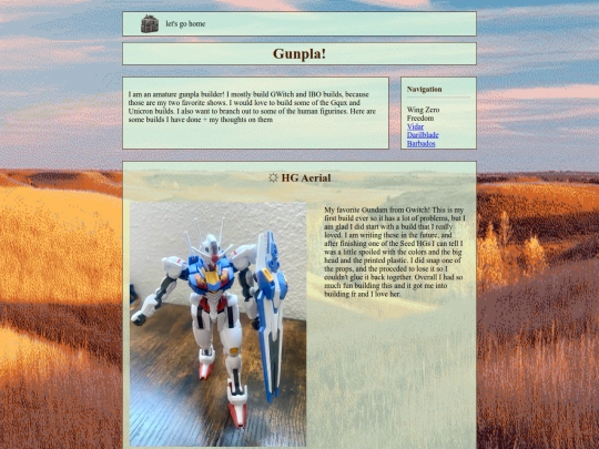 gunpla/aerial screenshot