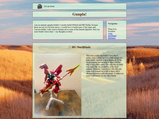 gunpla/darilblade screenshot