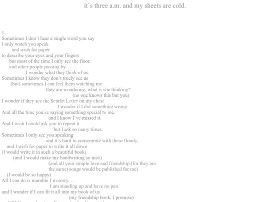Poetics/RachaelDianeLee/sometimes screenshot
