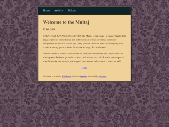 themultaj/posts/2026-07-03-Welcome-to-the-Multaj screenshot