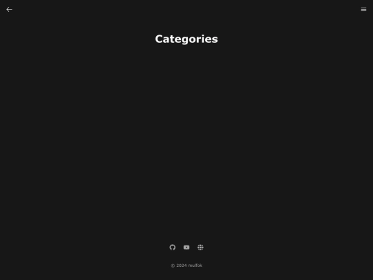 categories screenshot