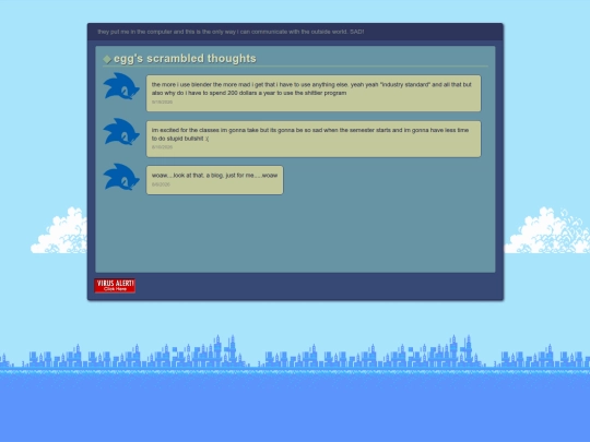blog screenshot