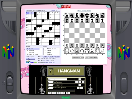 games screenshot