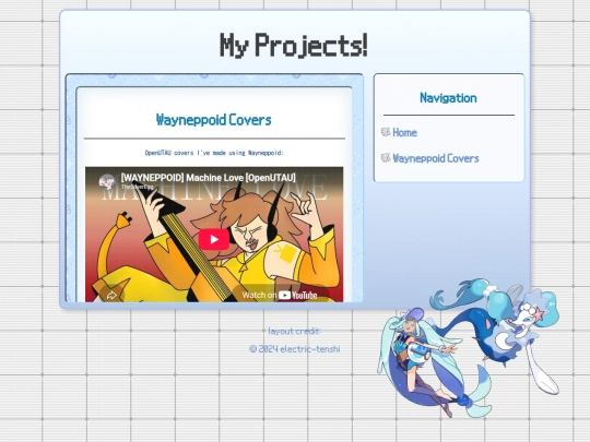 projects screenshot