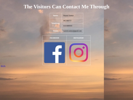 contact screenshot