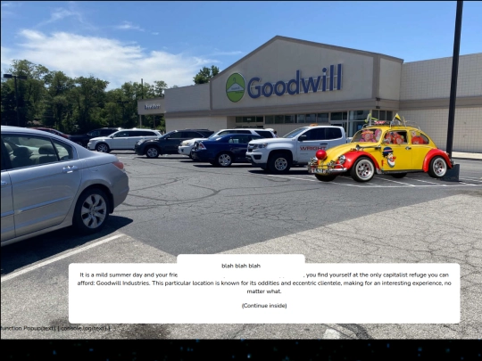 thriftstore/parkinglot screenshot