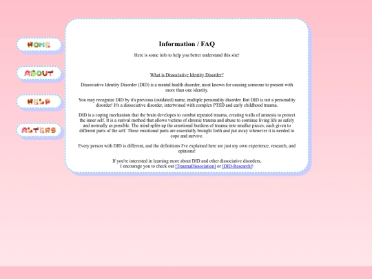 info screenshot