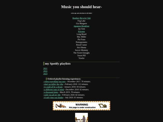 music screenshot