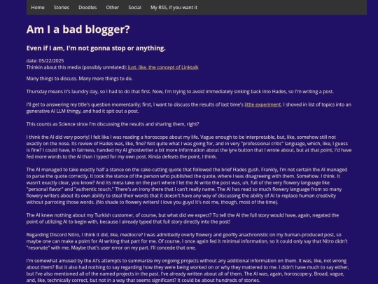 updates/amIABadBlogger screenshot