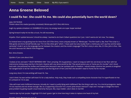 updates/annaGreeneBeloved screenshot