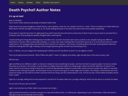 updates/deathPsychoAuthorNotes screenshot
