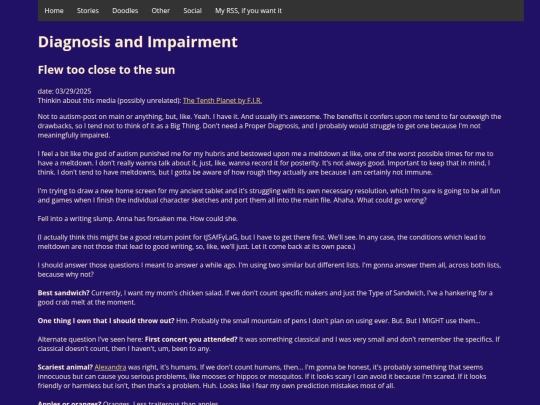 updates/diagnosisAndImpairment screenshot