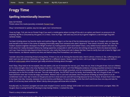 updates/frogyTime screenshot