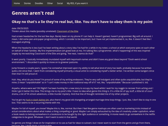 updates/genresArentReal screenshot