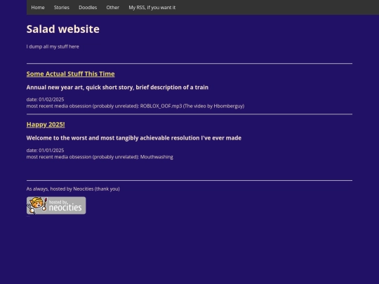 updates screenshot