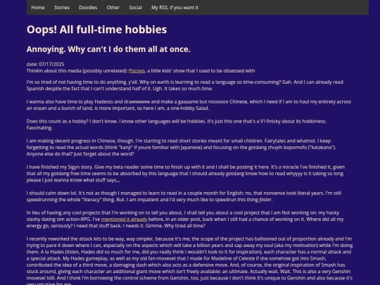 updates/oopsAllFullTimeHobbies screenshot