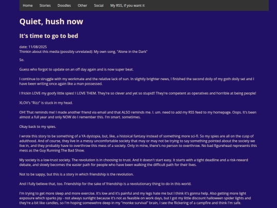 updates/quietHushNow screenshot