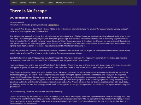 updates/thereIsNoEscape screenshot