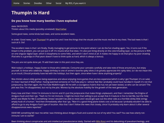 updates/thumpinIsHard screenshot