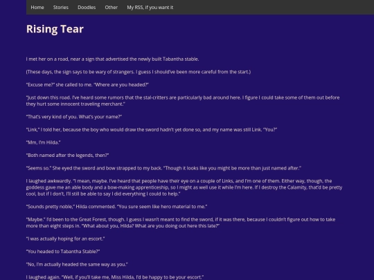written_works/risingTear screenshot