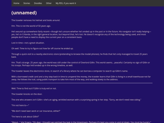 written_works/wouldYouGoBackInTime screenshot