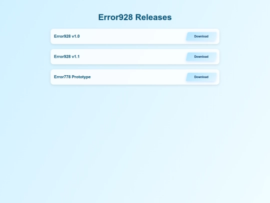 Releases screenshot