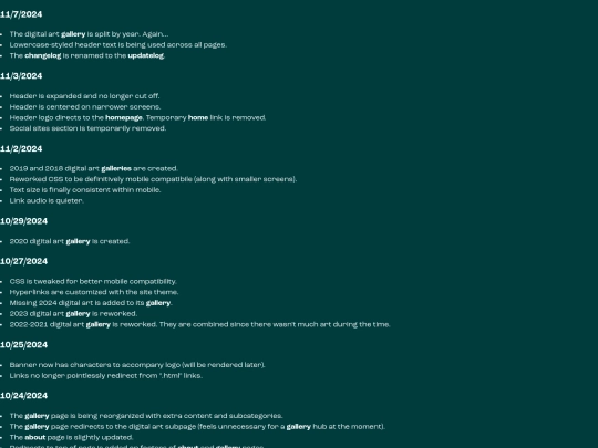 updatelog screenshot
