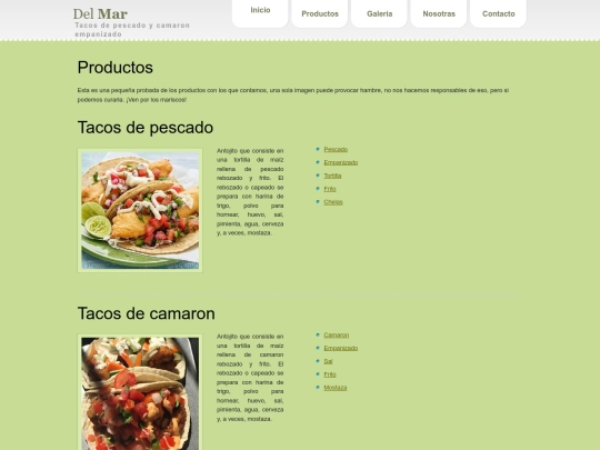 services screenshot