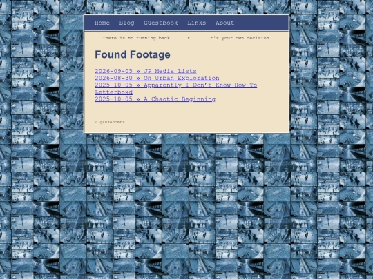 blog screenshot