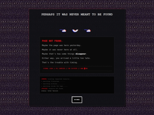 not_found screenshot