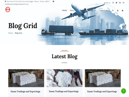 Easan/Easan Trading And Experts/blog screenshot