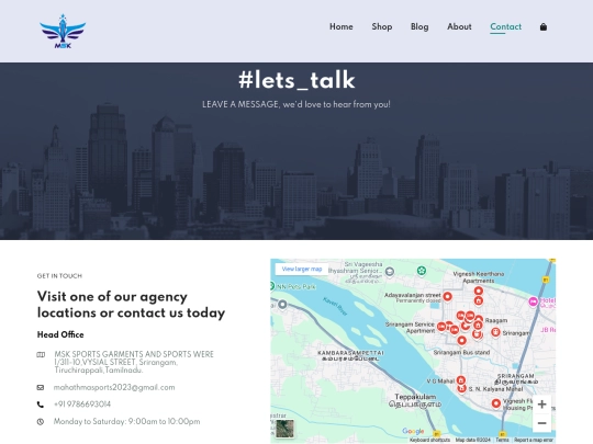 MW Tech/MSK/contact screenshot