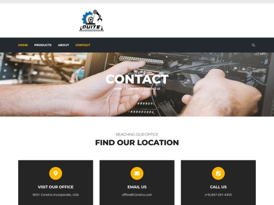 QuiteGlobal/contact screenshot