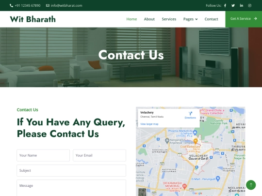 WIT/contact screenshot