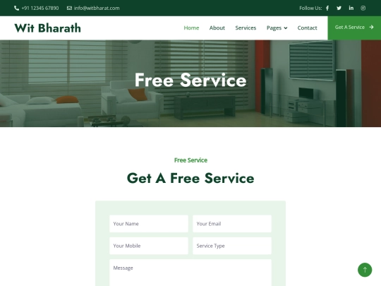 WIT/freeservice screenshot