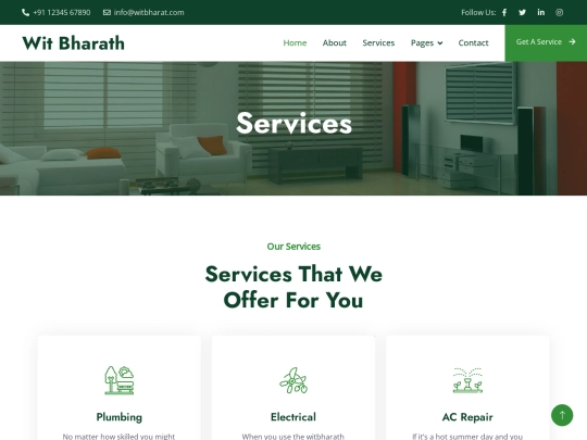 WIT/service screenshot
