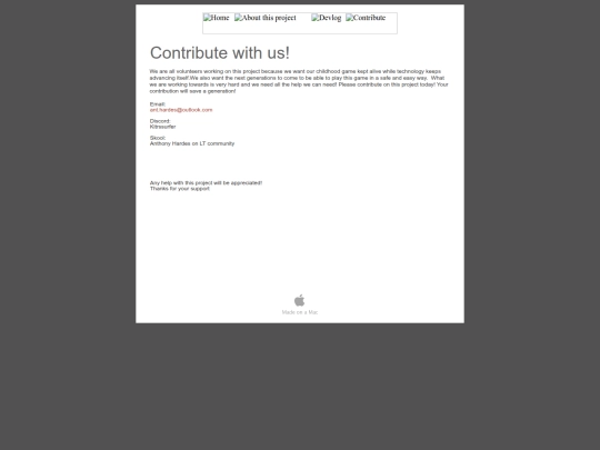 Contribute screenshot