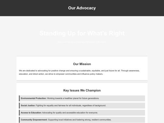 advocacy(5) screenshot