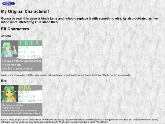 originalcharacters screenshot