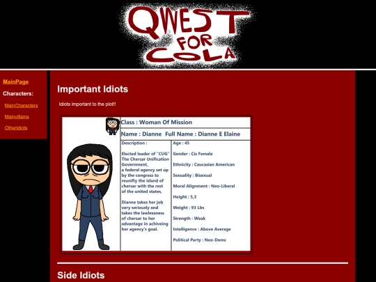 qwestforcola/Otheridiots screenshot